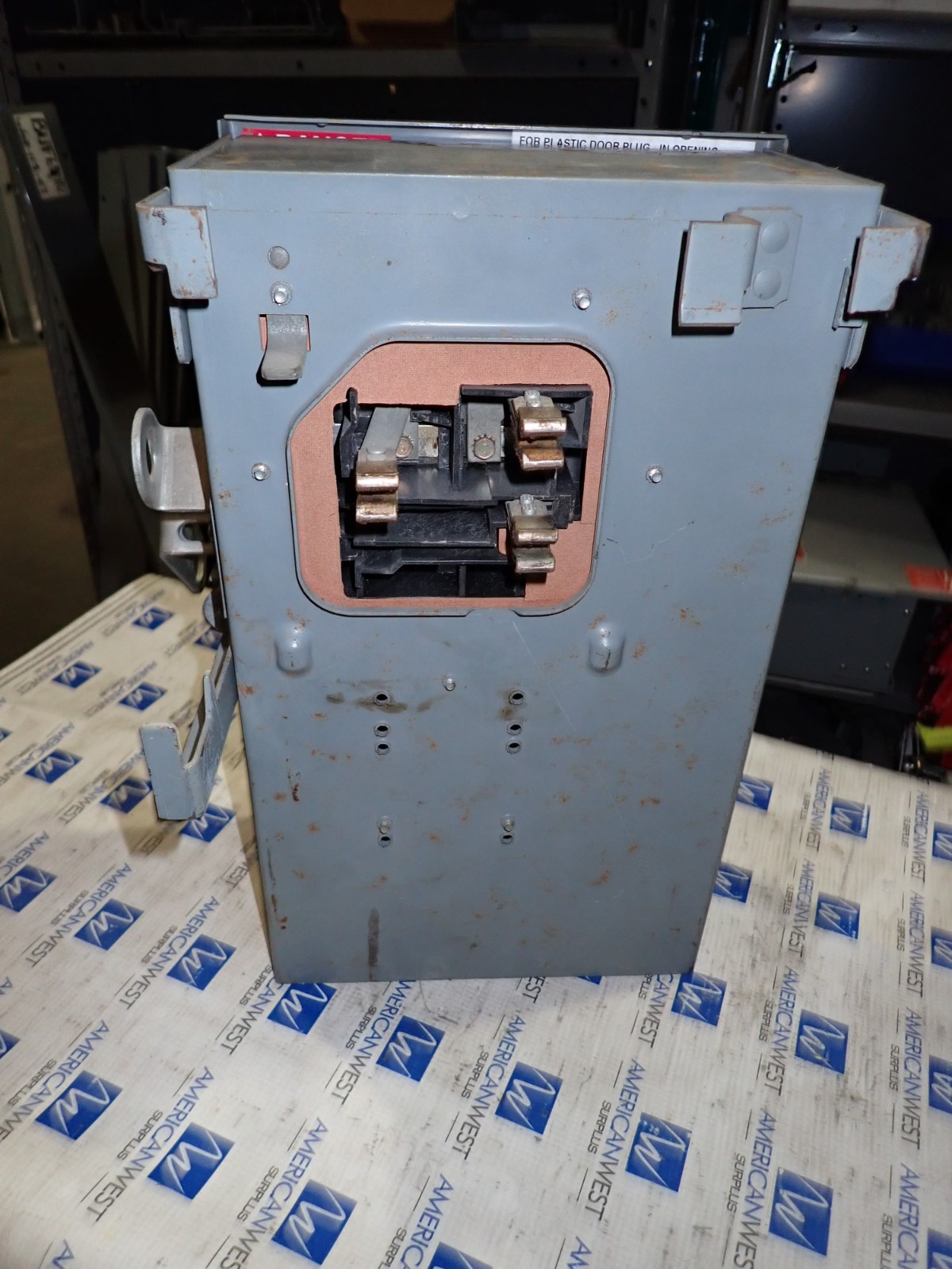 Square D PQ3603G 30 amp 600v Fusible 3 Phase 3 Wire Busway Switch BP559