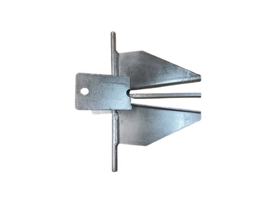 US Galvanized Fluke Anchor 13lbs (6kg)