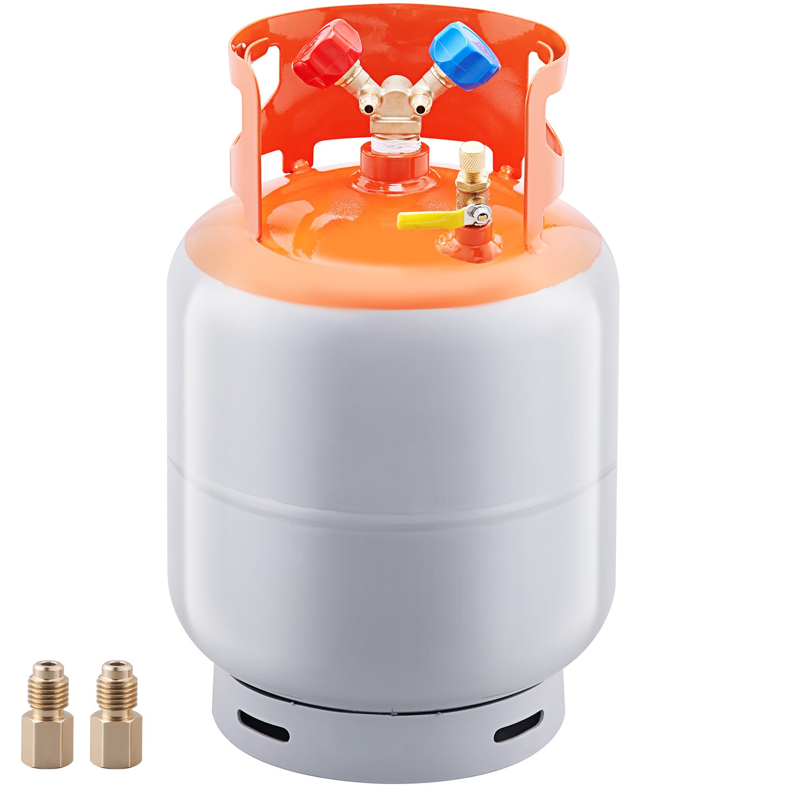 Uimoso Refrigerant Recovery Reclaim 30lb Cylinder Tank 400 PSI Liquid Rated Y