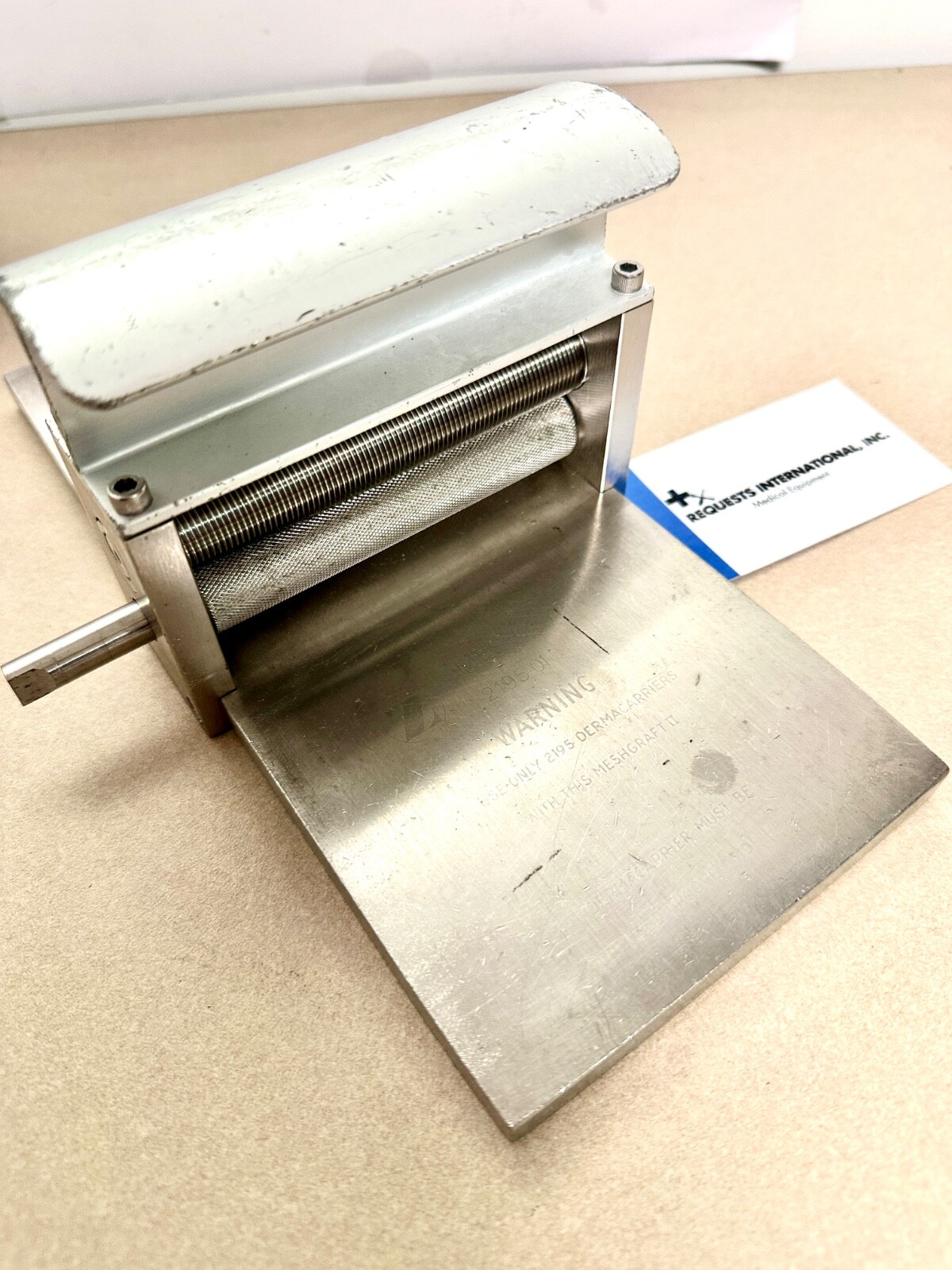 Zimmer 2195-01 Mesh 2 Skin Graft Expansion System