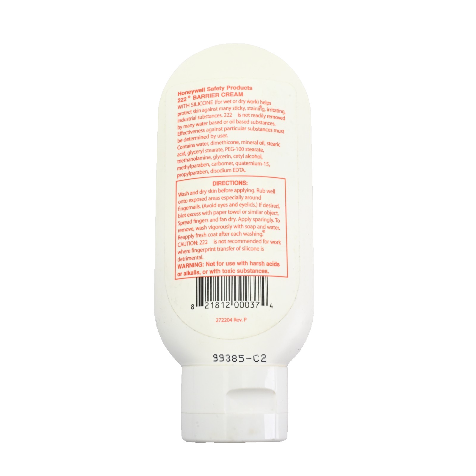 Lot of 5x North Honeywell 222 Barrier Cream w/ Silicone 4oz