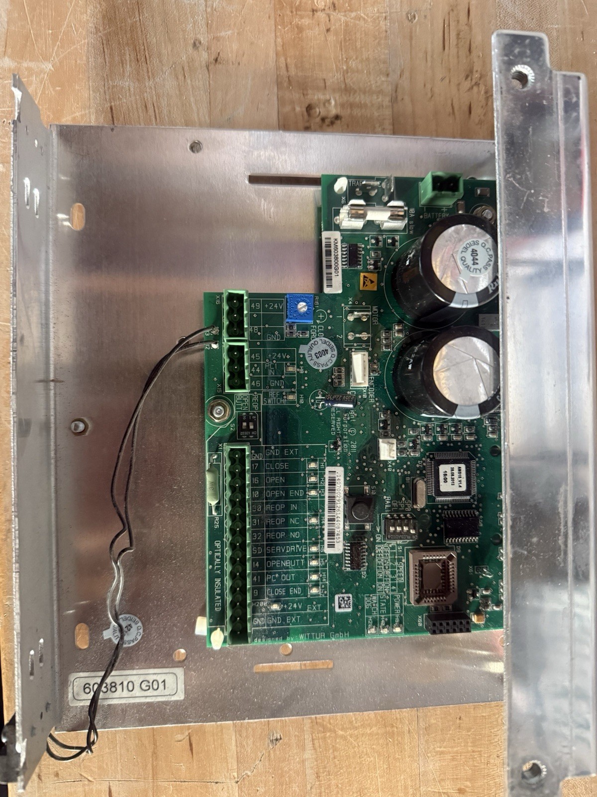 KM603800G01 24V 6.3A Control Board for Wittur Elevator Door Operator