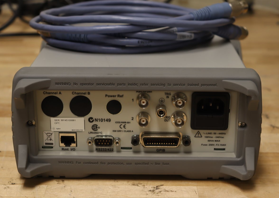 Keysight E4417A EPM-P Peak/Average Dual Power Meter w/2x E9288A Cable Qty GOOD