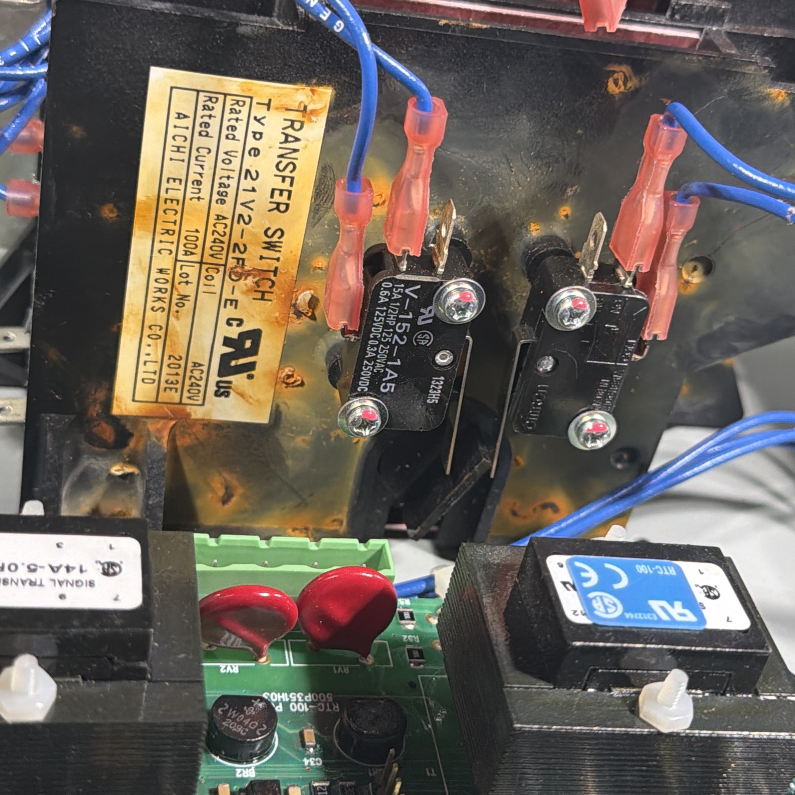 EATON EGSU100NSEACA Automatic Transfer Switch Used Working Takeout See Pics