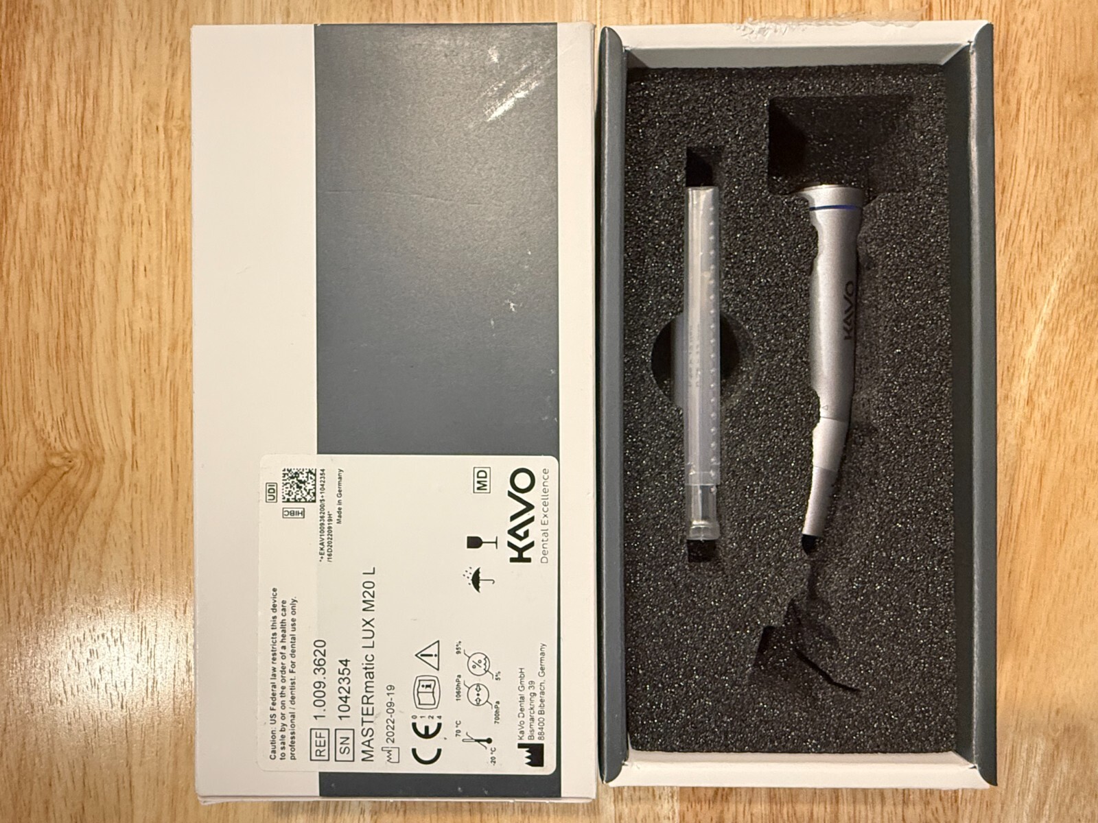 MASTERmatic LUX M20 L Contra Angle Attachment KaVo Slow Speed RA