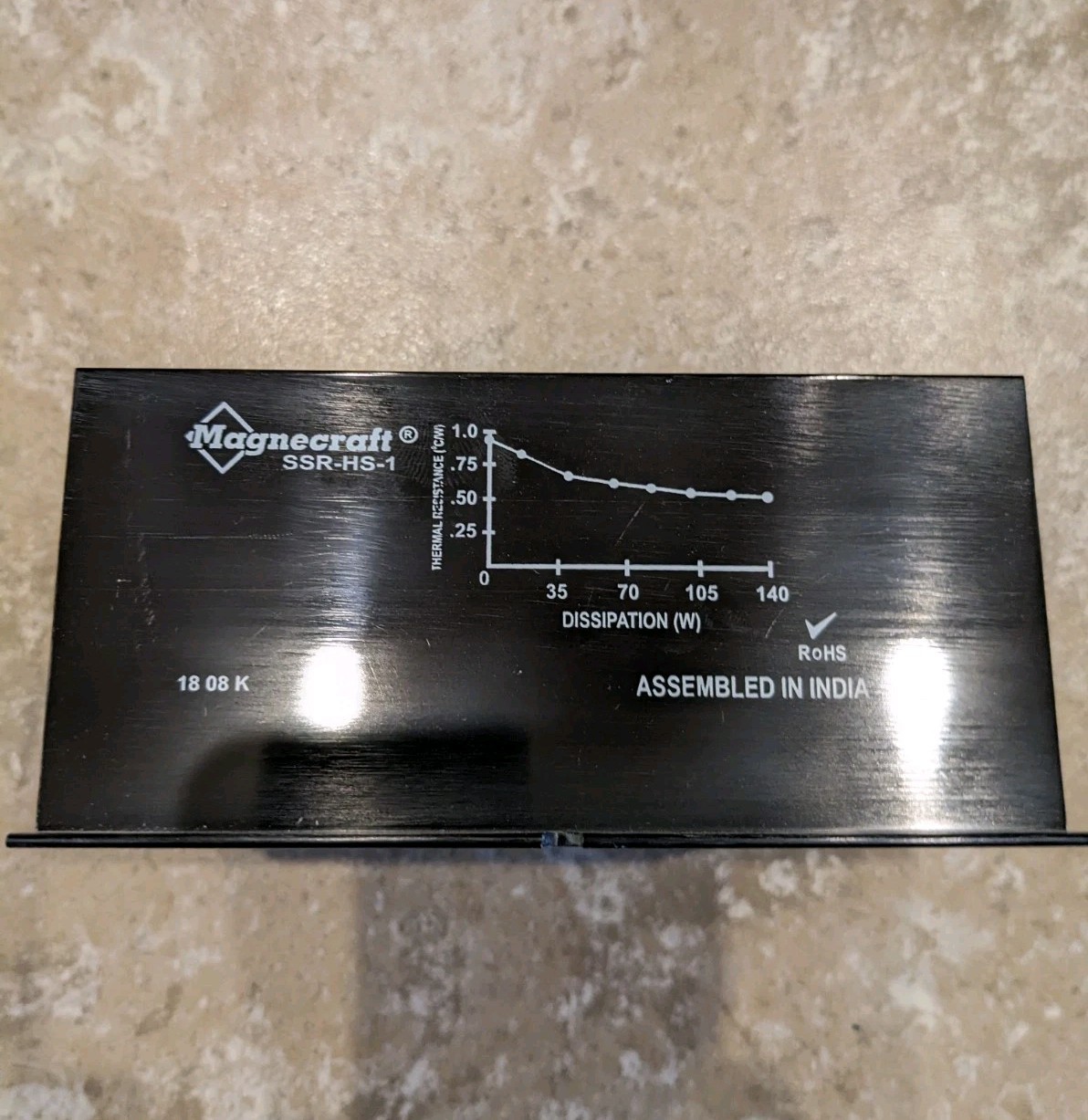 Schneider Magnecraft SSR-HS-1 Heat Sink For Class 6 SSRS SE , Relays Solid State