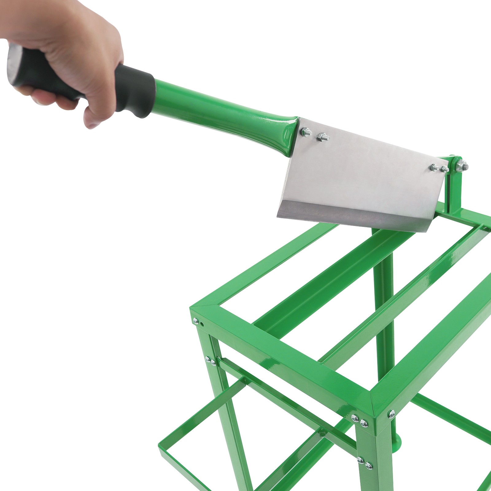 Commercial Coconut Opener Manual Cutter Floor Standing Coconut Cutting Tool