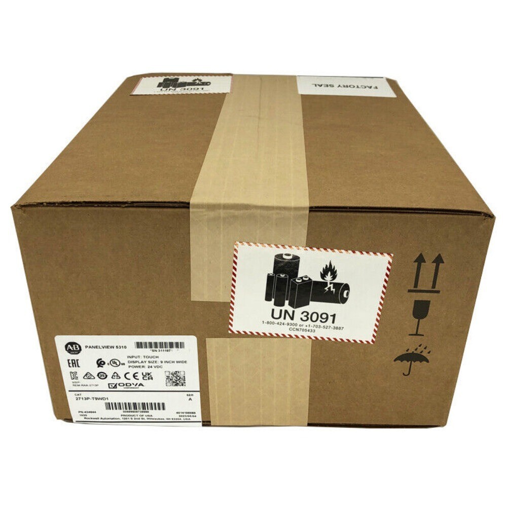 2713P-T9WD1 New Allen-Bradley AB PanelView 5310 Graphic Terminal 2713PT9WD1