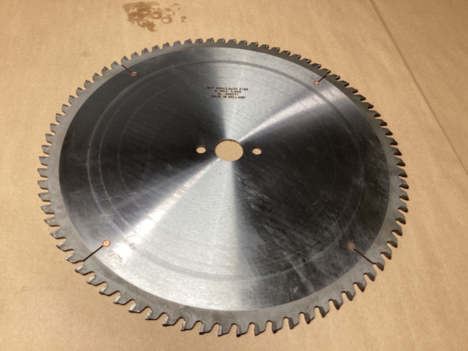 Circular Saw Blade 400×3.6×32 A-80 N Max 5.000 #111G26PR7