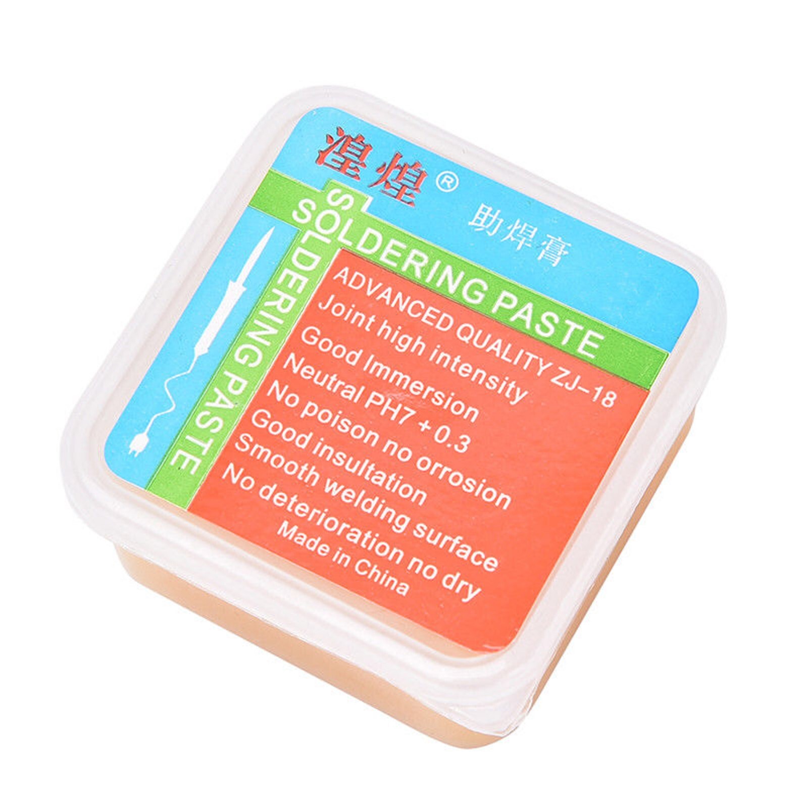 Quality Metal Cased Rosin Soldering Flux Paste Solder Welding Grease 50G