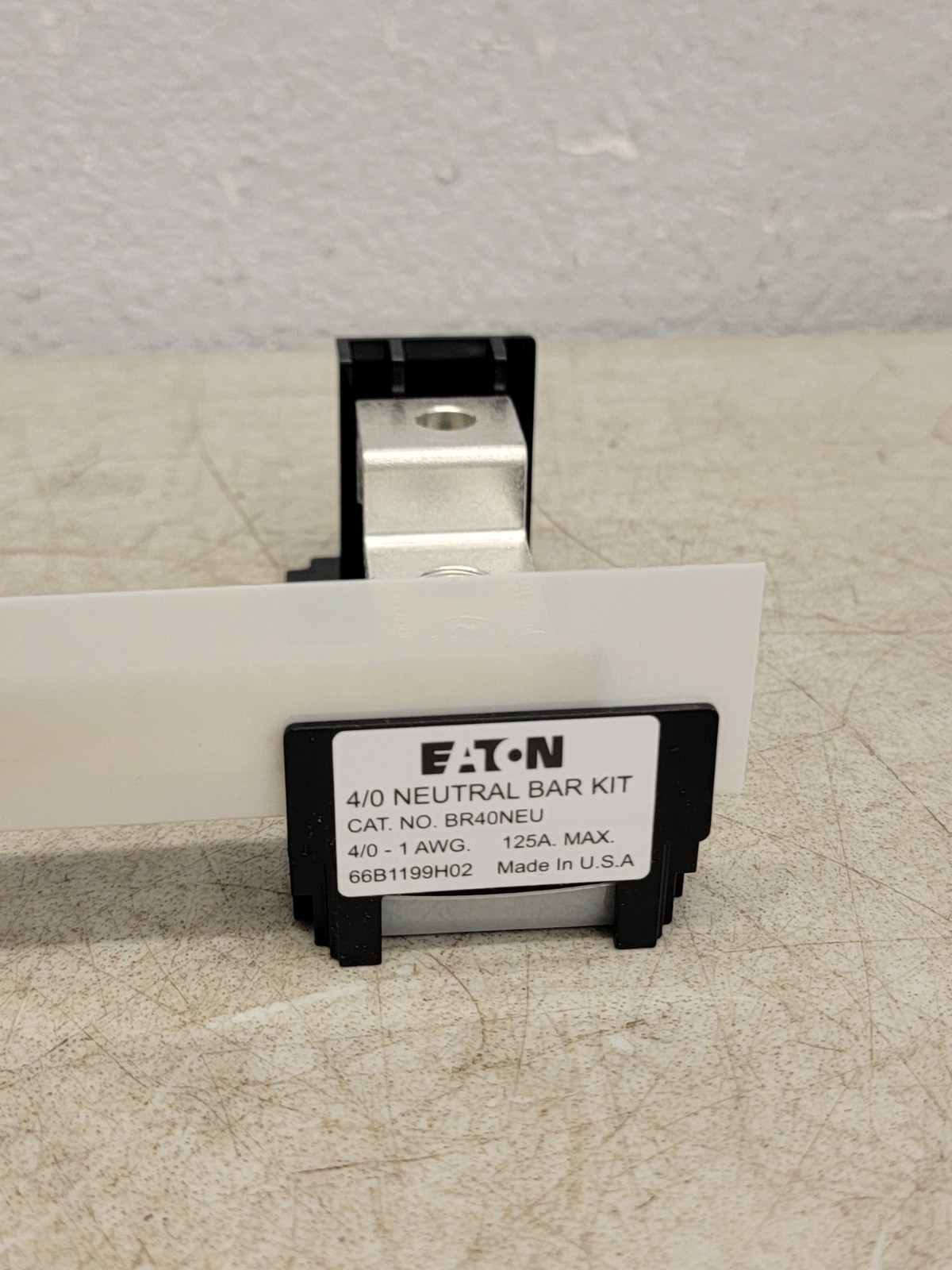 (3) Eaton NSB BR40NEU, 4/0 Neutral bar Kits For Load Centers and Panelboards NEW