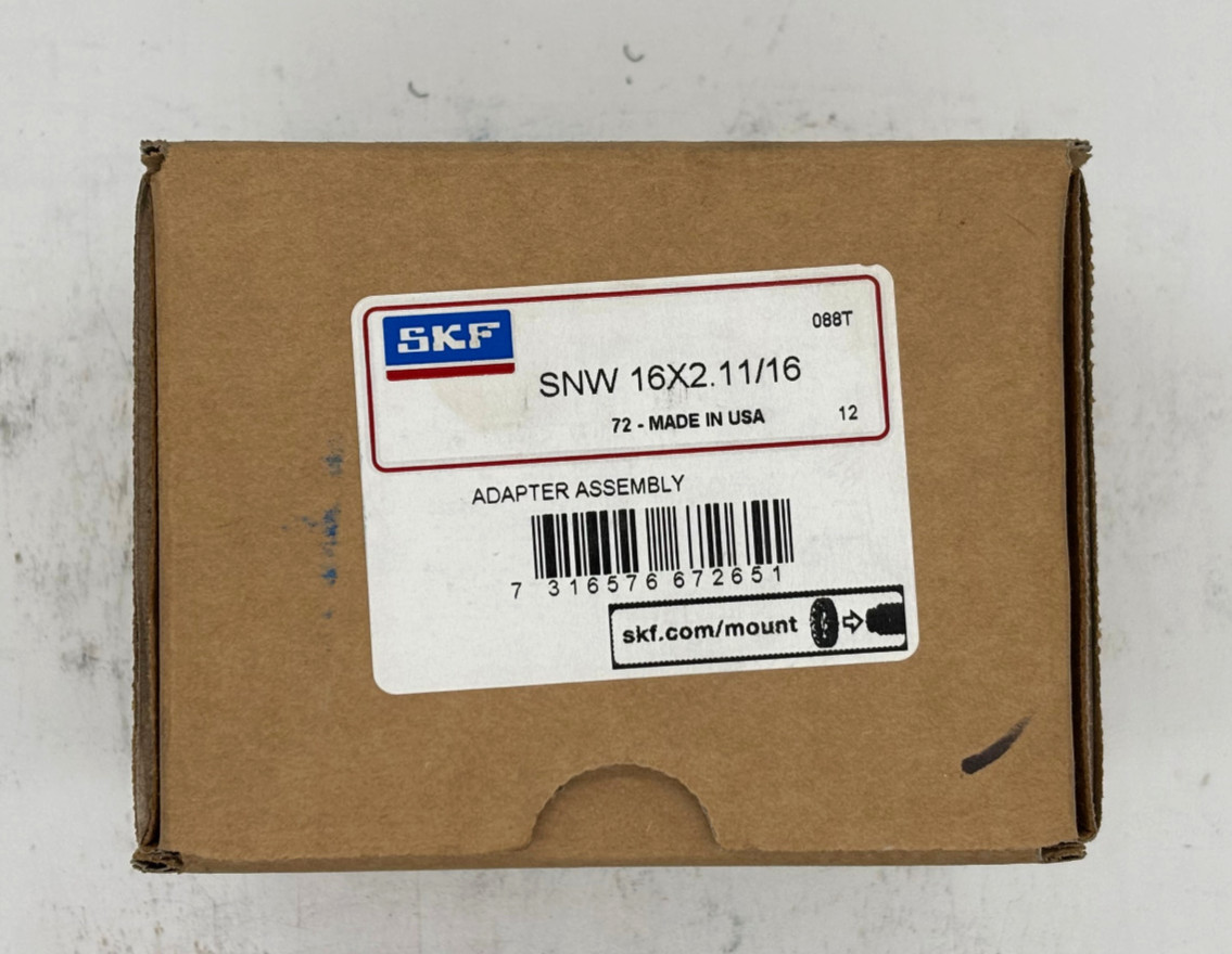 SKF SNW 16X2.11/16 Adapter Sleeve