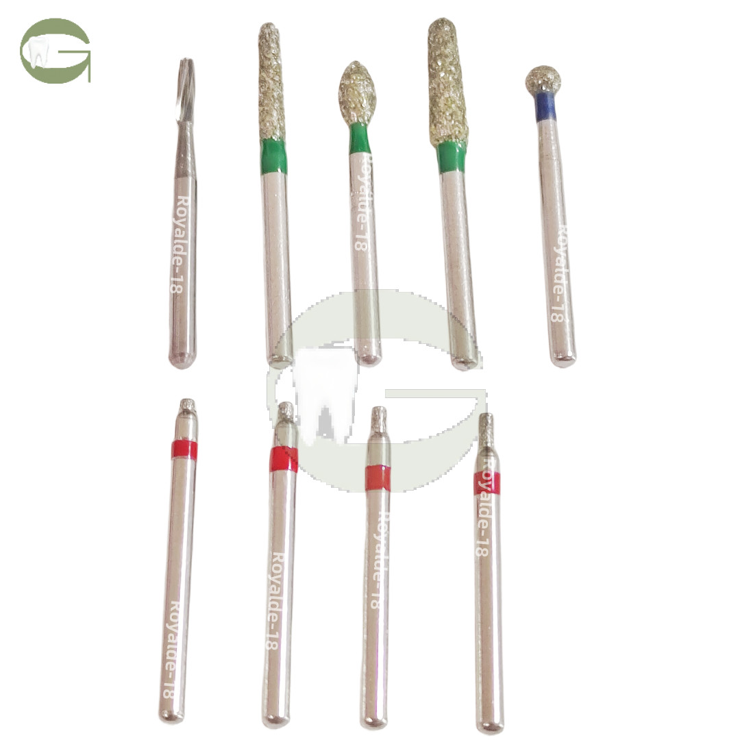 Dental Reverse Preparation/Anterior Posterior Crown Direction Burs Drill Diamond