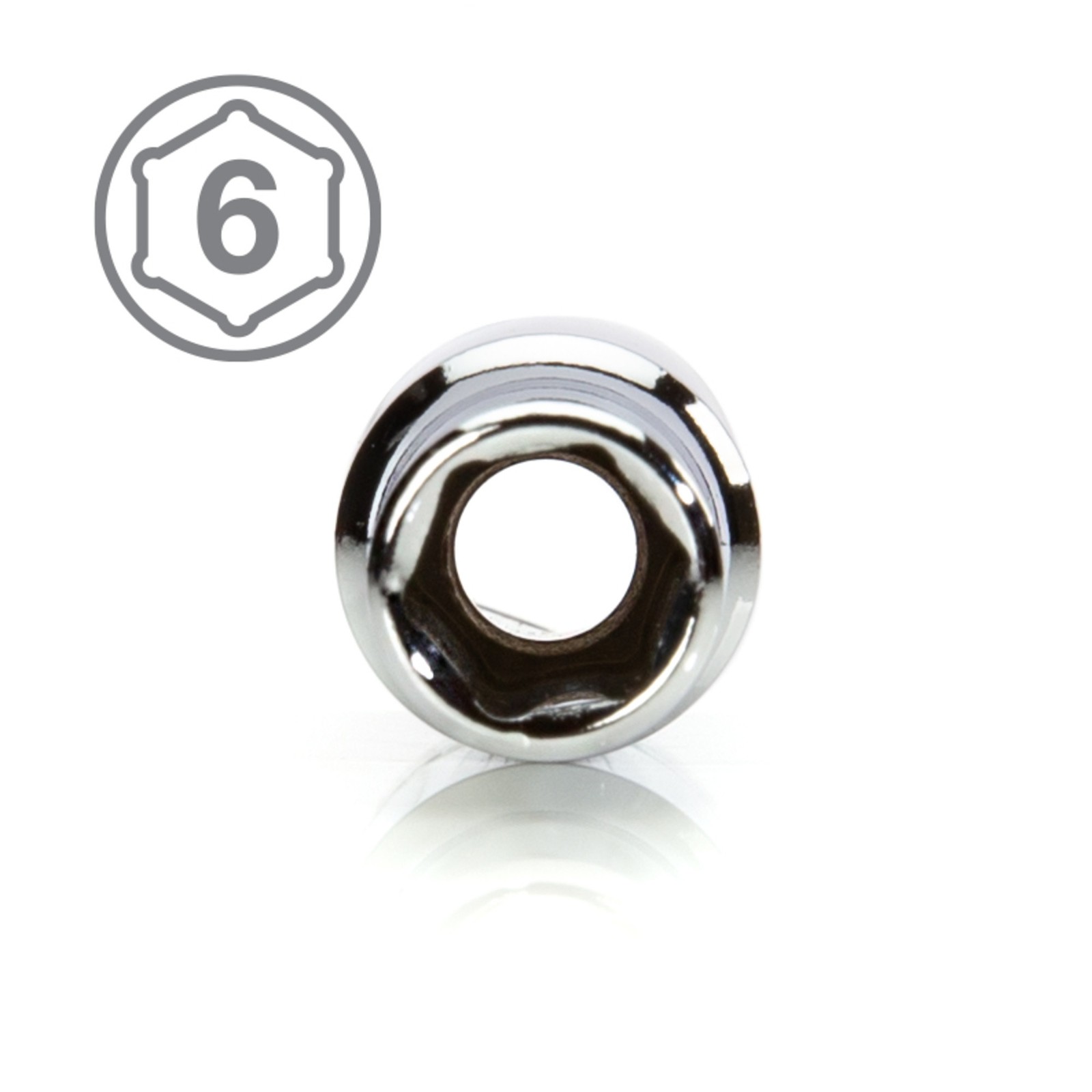 Steelman Pro 1/4-Inch Drive 1/4-Inch Deep 6-Point Socket, 78404