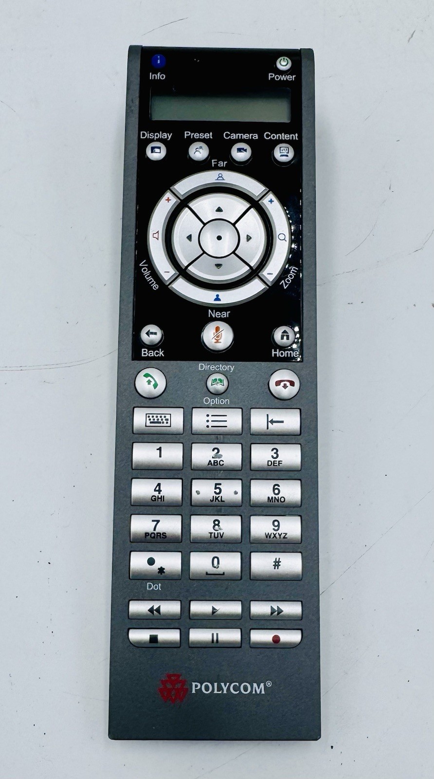 Polycom HDX Series Video Conference Remote Control For HDX 6000 7000 8000 9000