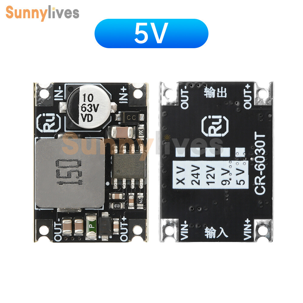 DC-DC Step-down Module 60V48V36V24V To 12V5V3.3V Car Power Mini Buck Converter