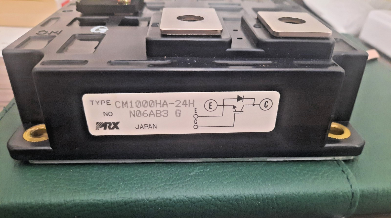 1PCS CM1000HA-24H IGBT SINGLE 1200V 1000A 5800W POWEREX JAPAN ,NEW JENUINE PART