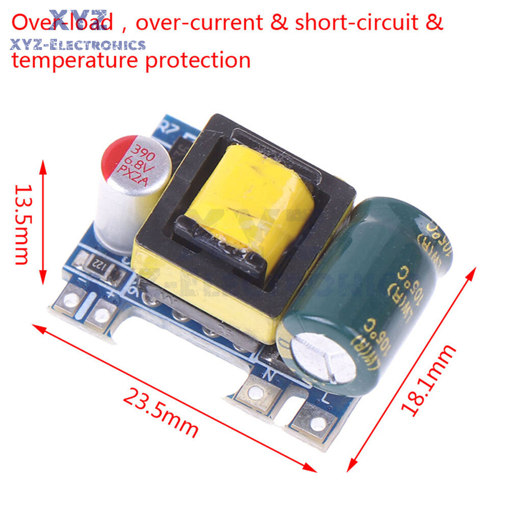 Mini AC-DC 110V 120V 220V 230V To 5V 700mA Converter Board Module Power Supply
