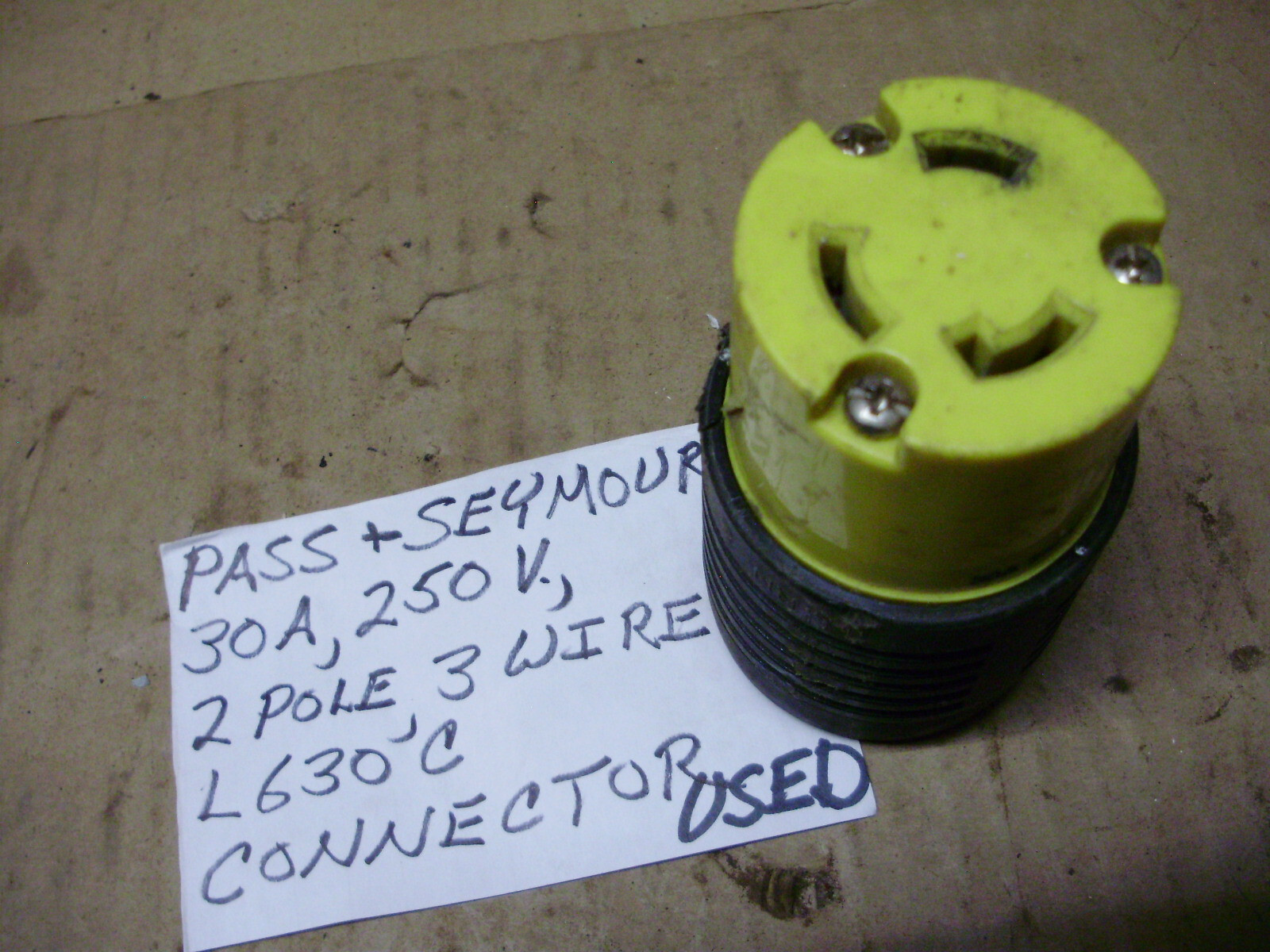 Cord Plugs & Connectors, Male & Female, Hubbell, Legrand, GE, Pass & Seymour
