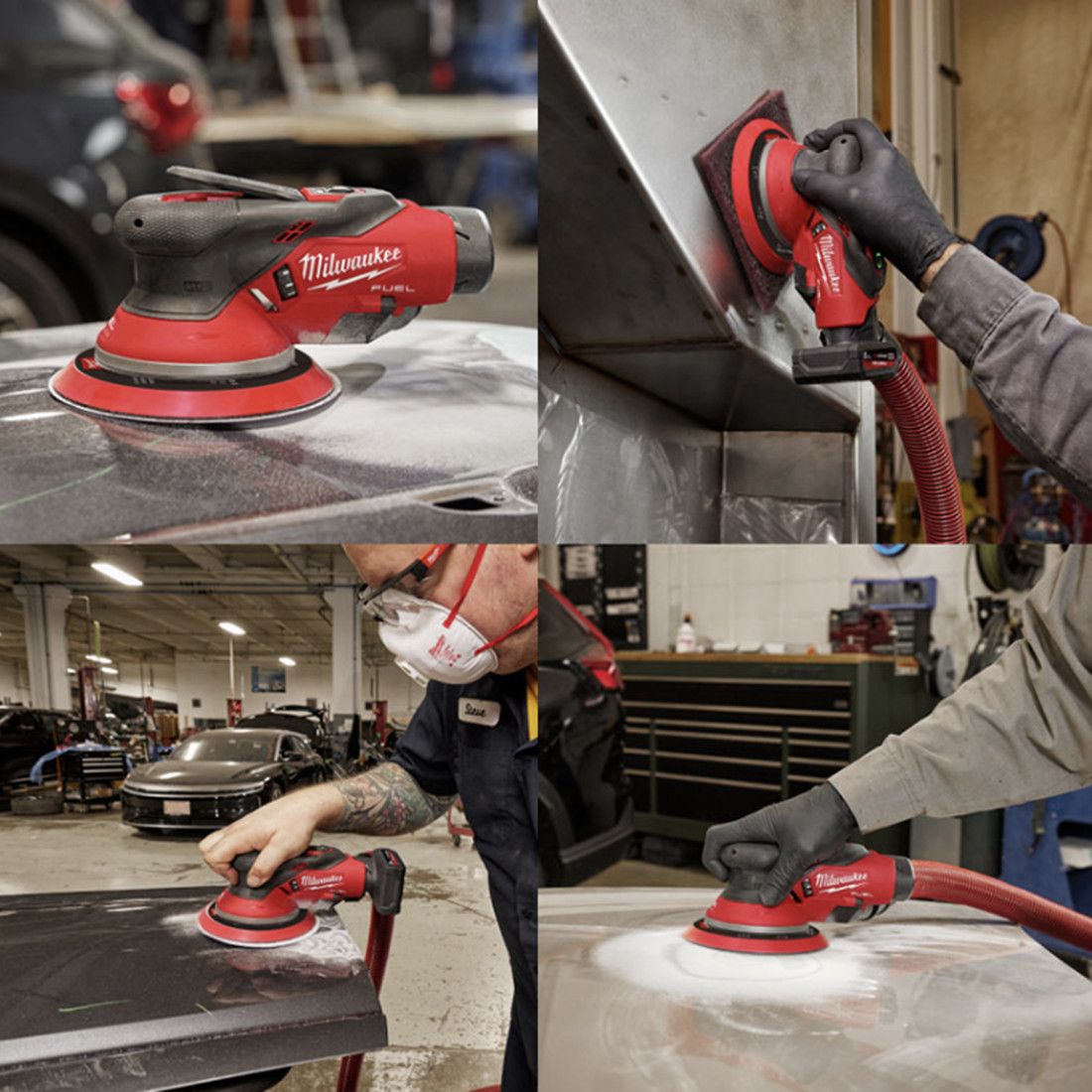 Milwaukee M12FROS50 12V 6″ Random Orbital Sander Tool only Baretool (Body only)
