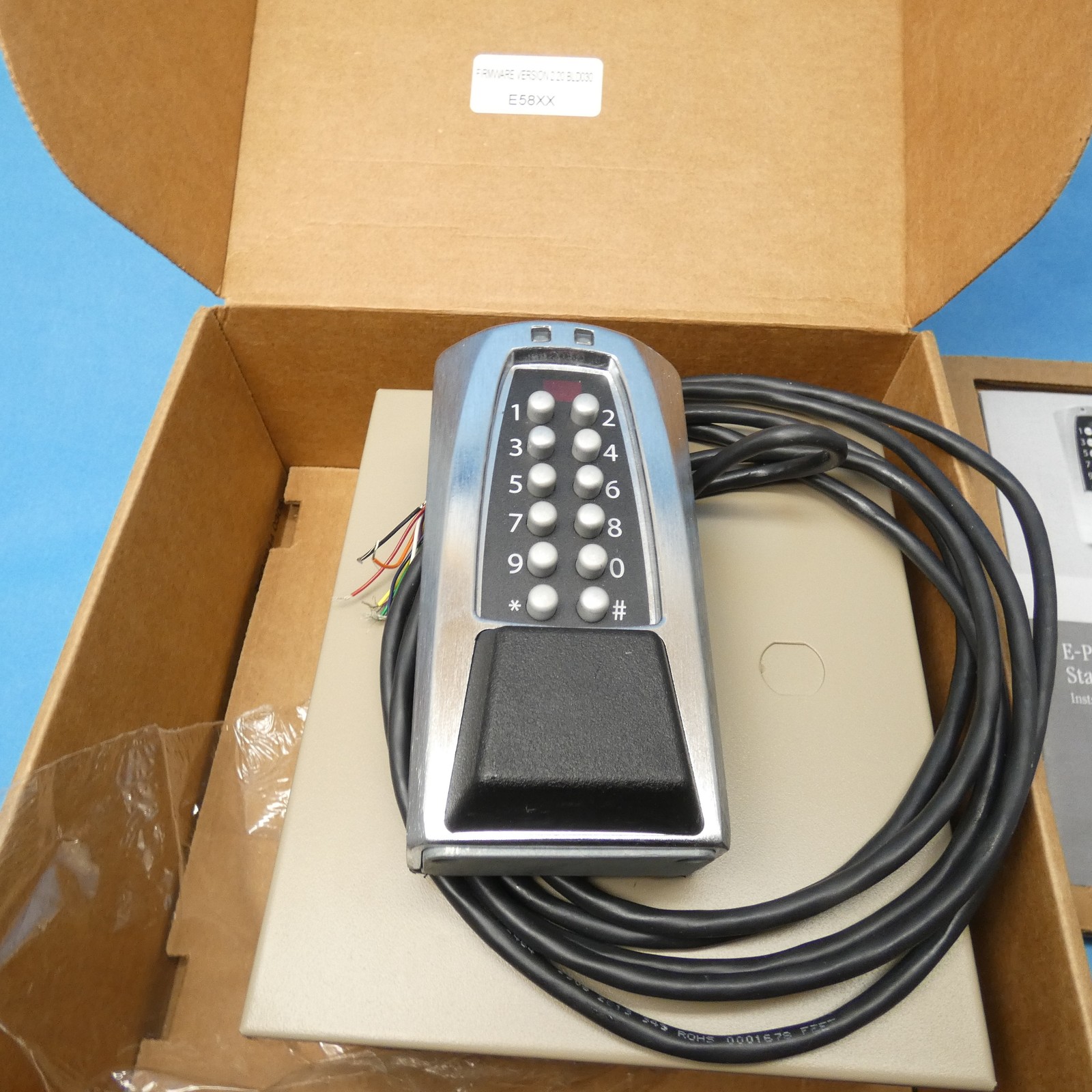 Kaba Access E5870-626-41 E-Plex 5870 Keypad/FIPS Stand Alone Access Controller