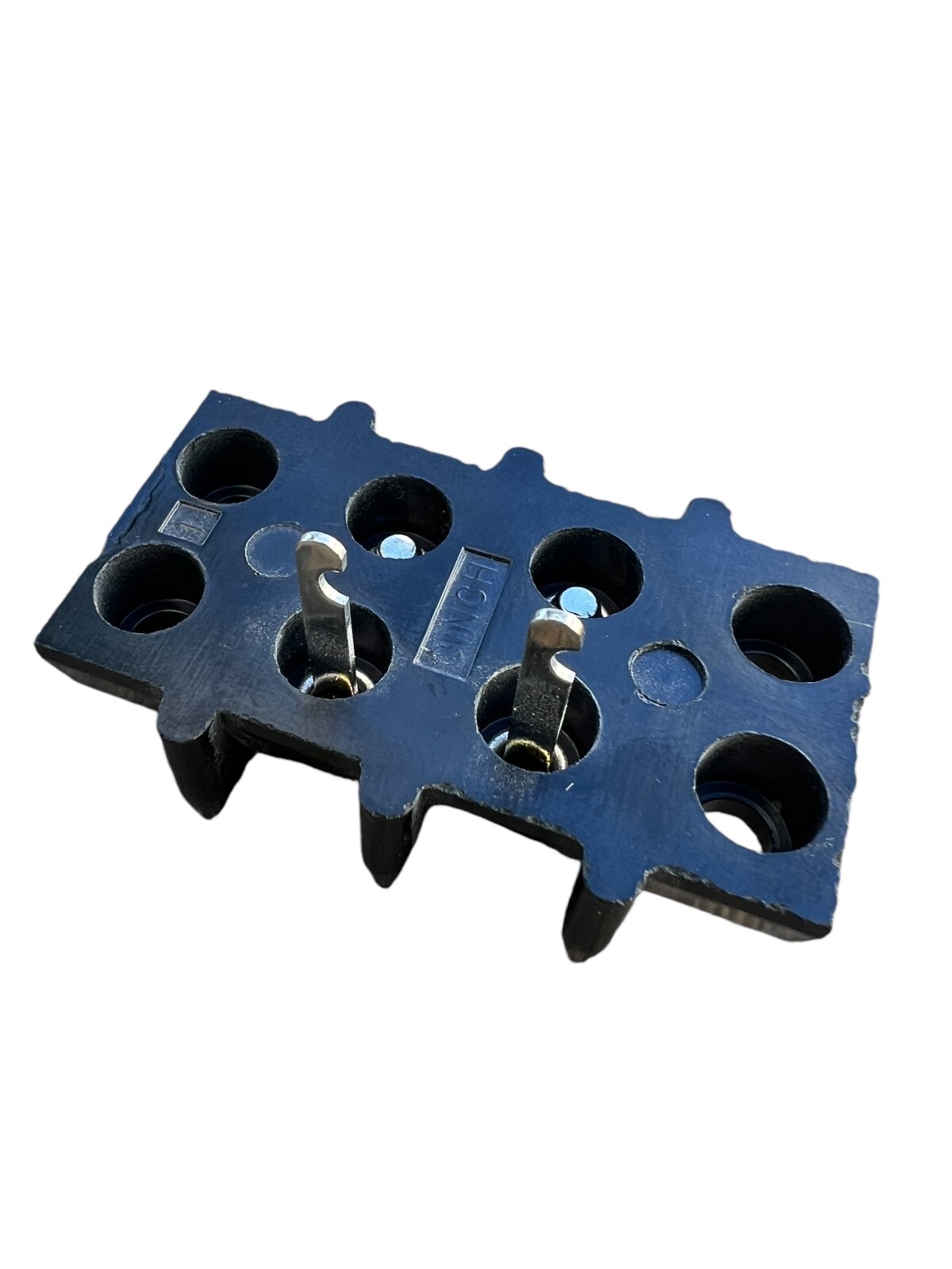 Barrier Strip Dual Barriers 2 Position Terminal CINCH Black 2 Screw Connectors