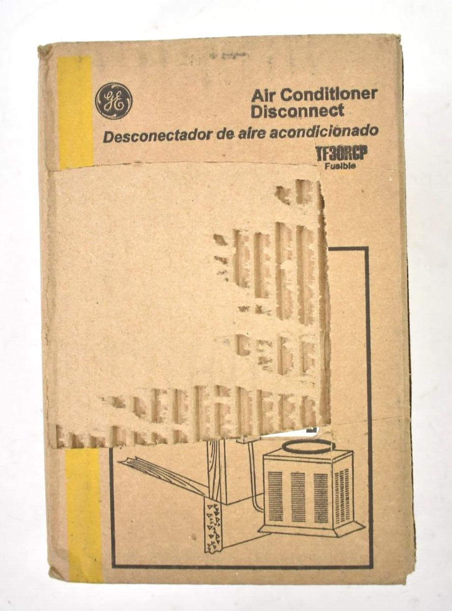 GE Air Conditioner Disconnect Outdoor Switch 2 Pole 30A 120/240V TF30RCP