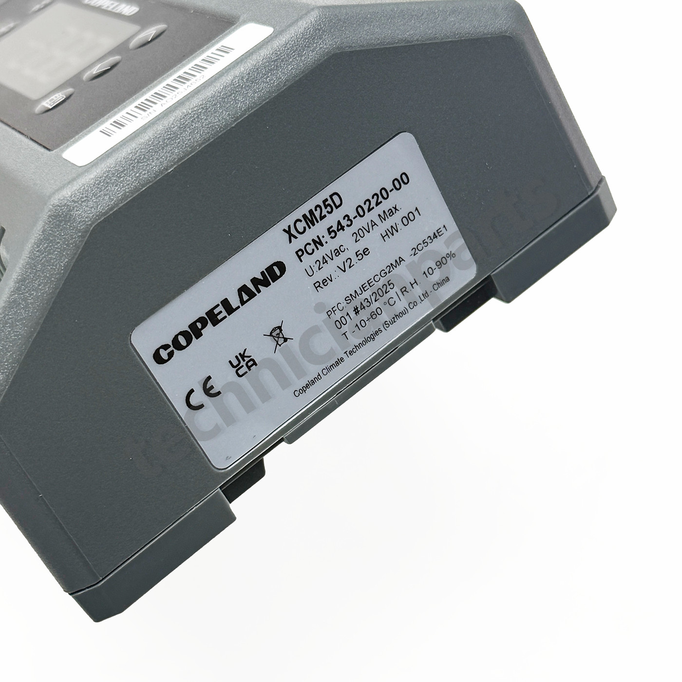 New Emerson XCM25D unit controller 543-0220-00 with built-in display screen