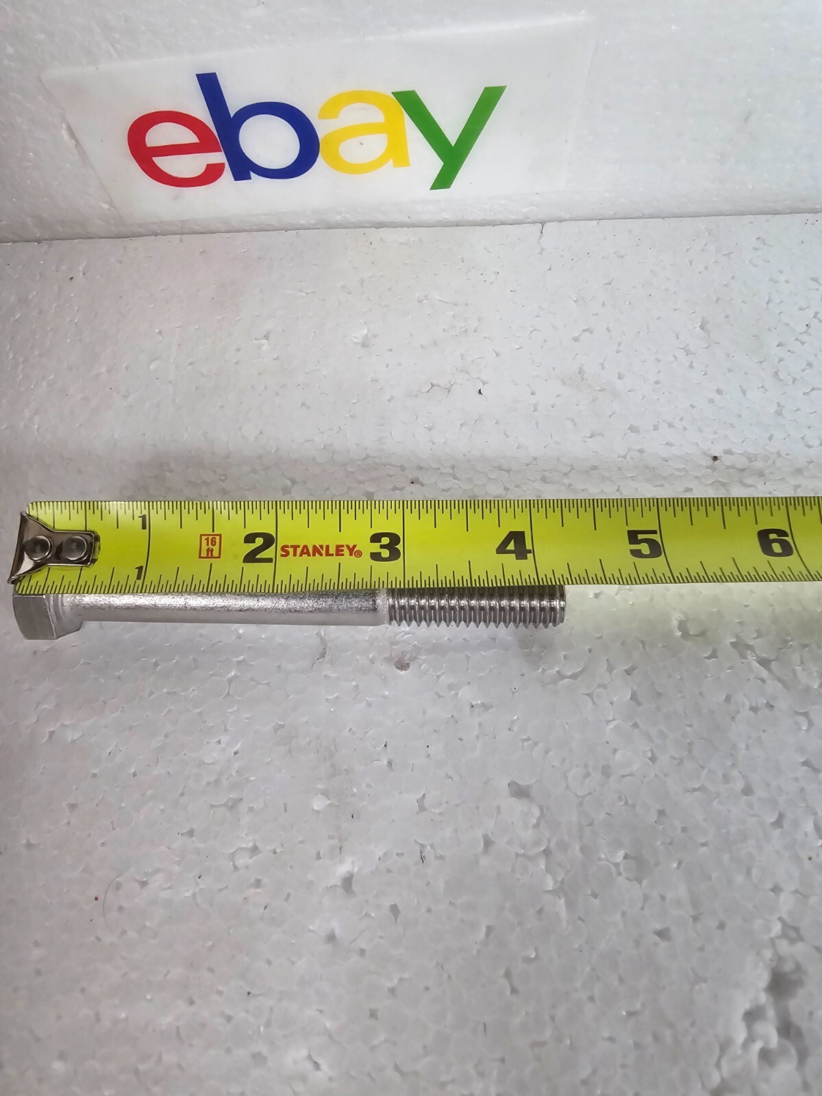 (5) 316 STAINLESS 1/2-13 X4 Hex Bolts Cap Screw Partially Threaded «BEST PRICE»