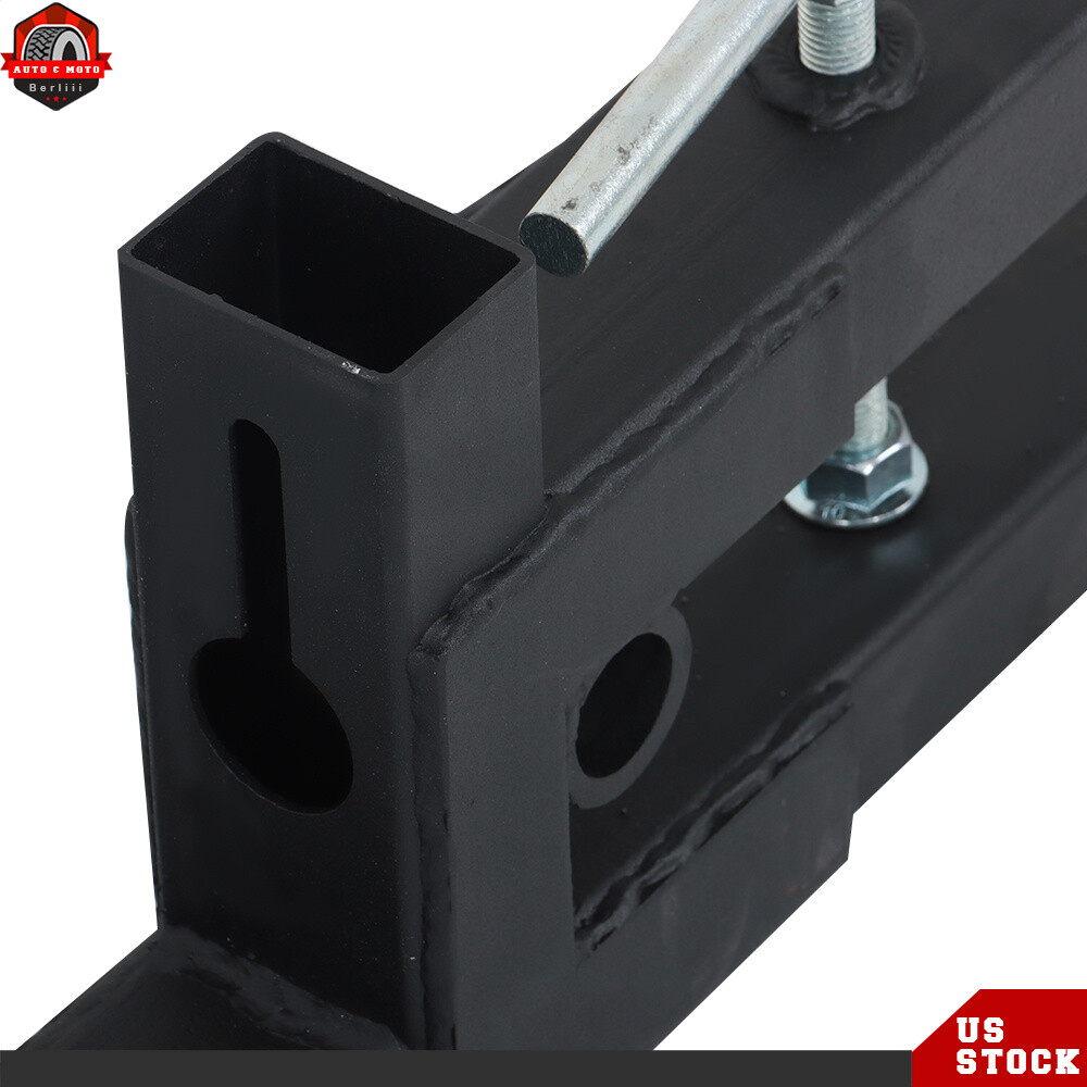 Tractor Bucket Clamp On Pallet Forks 60″ 2000lbs With Adjustable Stabilizer Bar