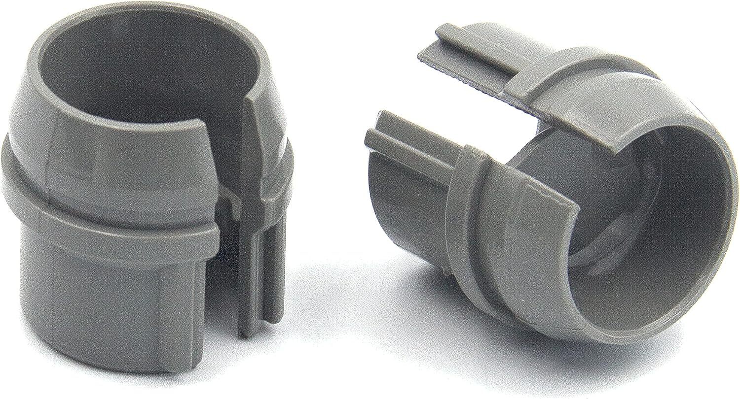 ISPINNER 25pcs 1/2 Inch Non-Metallic Cable Connectors, Labor Inch, Grey