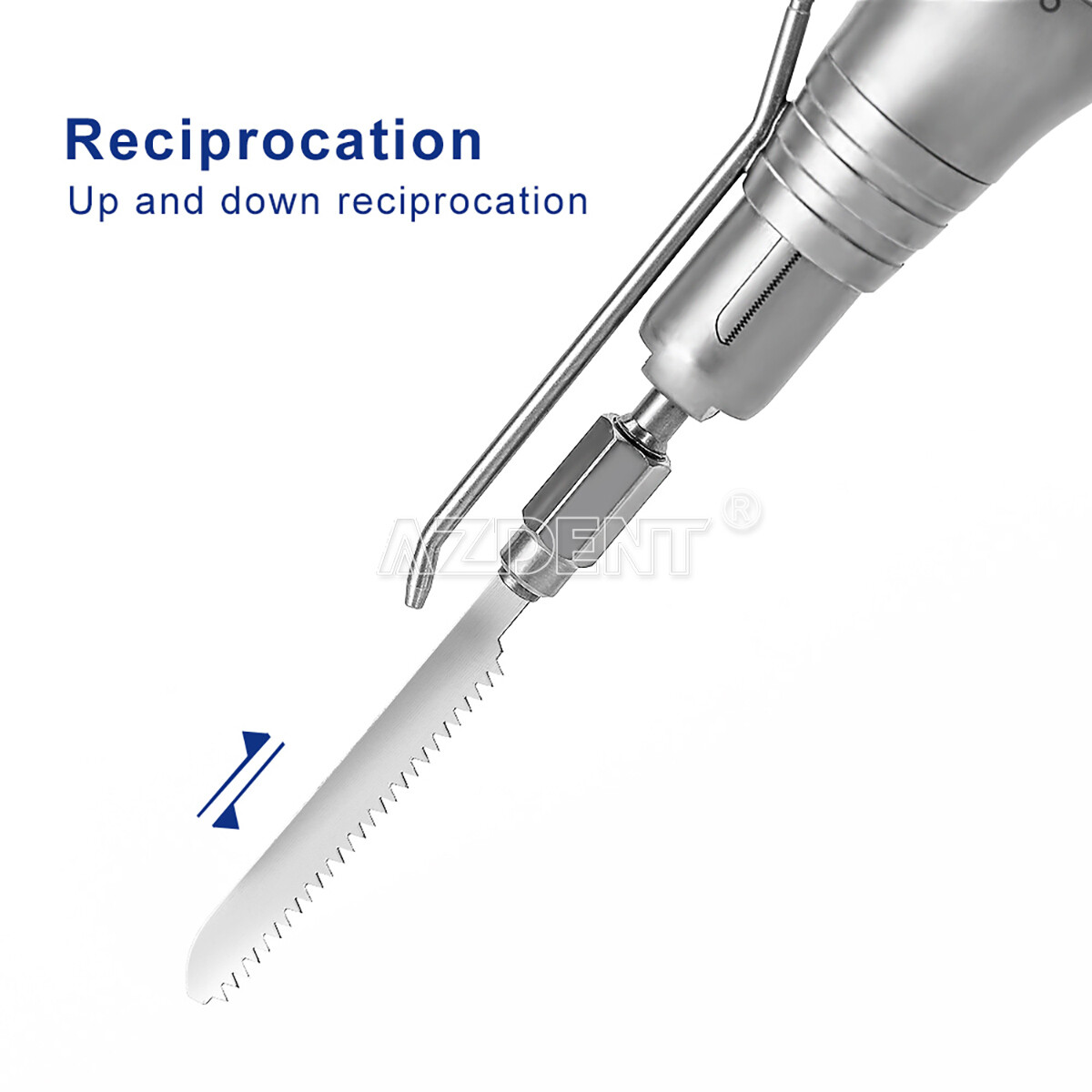 AZDENT Dental Surgical LED Brushless Micro Motor /Saw Straight Handpiece