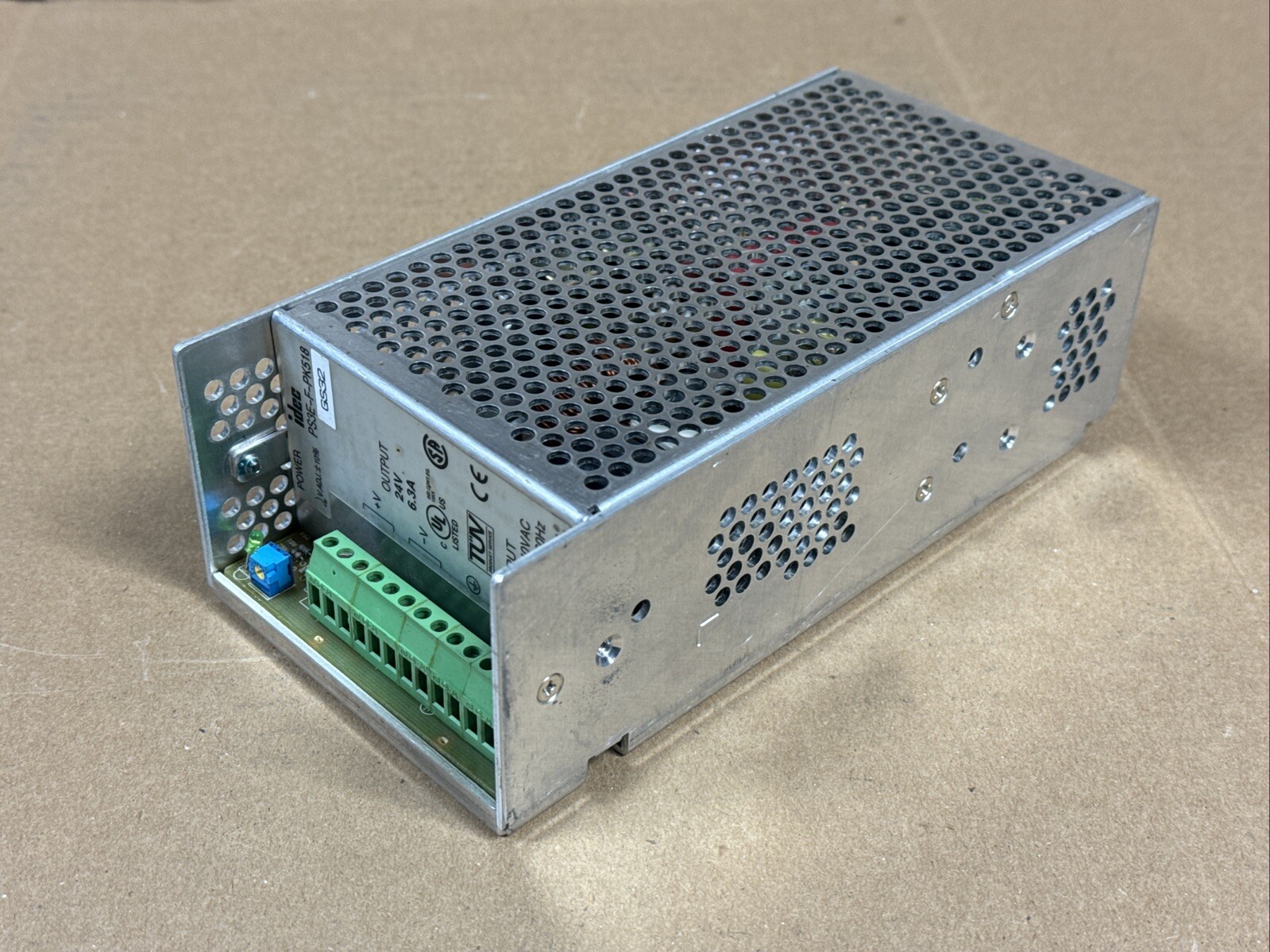 IDEC PS3E-F-PK518 Power Supply 200-240V IN 24V @ 6.3A OUT WARRANTY FAST SHIPPING