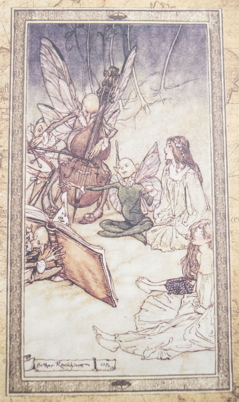 Figments Studio Art Frame Fairy Song Journal Diary Shakespeare 6″x 9″ Inches New