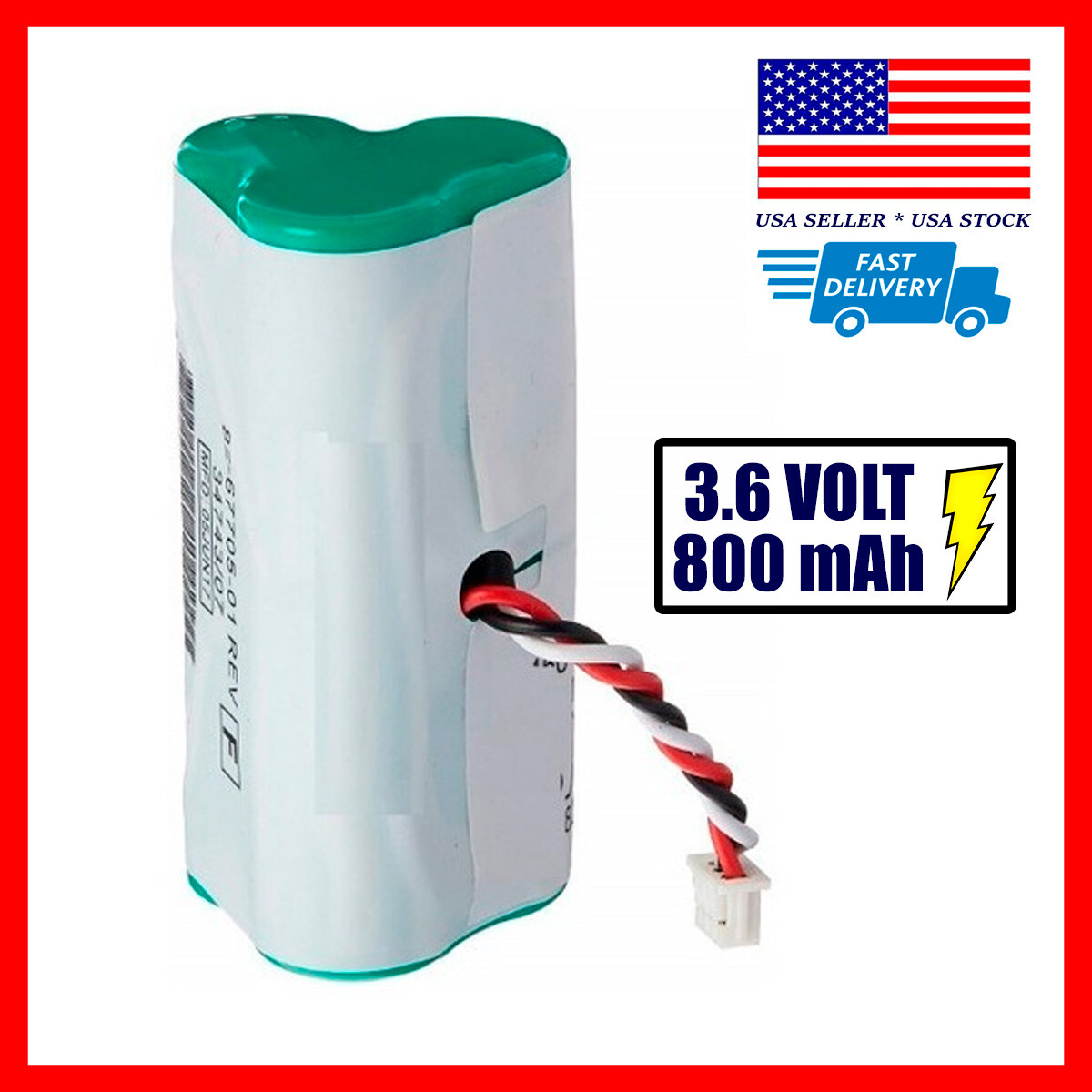 Battery for Motorola Symbol LS4278 LS4278-M 82-67705-01 Barcode Scanner