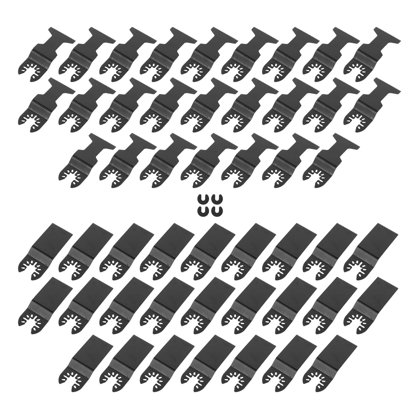 50 Pcs Multitool Blades Set for Wood Oscillating Saw Blades