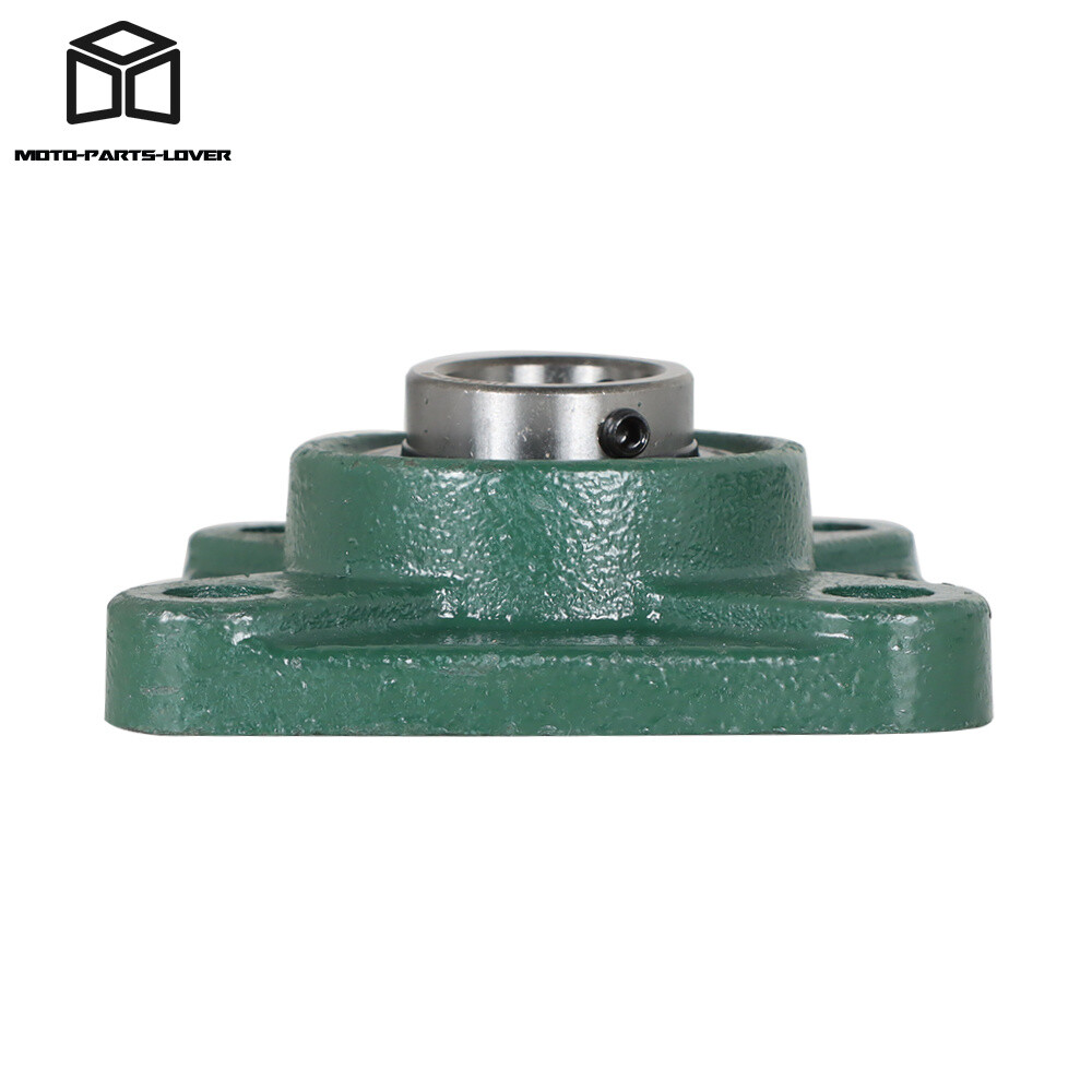 10 pcs UCF205-16 Pillow Block Flange Bearing 1″ Bore 4 Bolt Solid Base