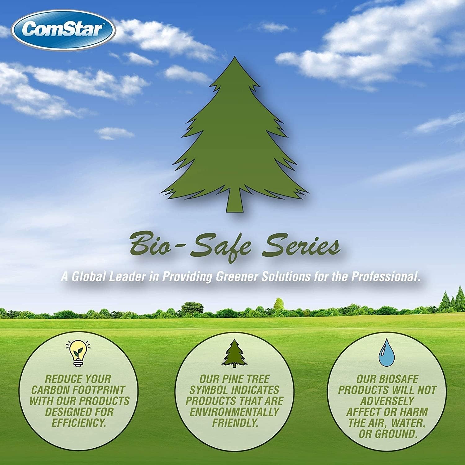 ComStar Coil Safe, External Neutral pH, Non-Toxic, Self-Rinsing Evaporator Coil