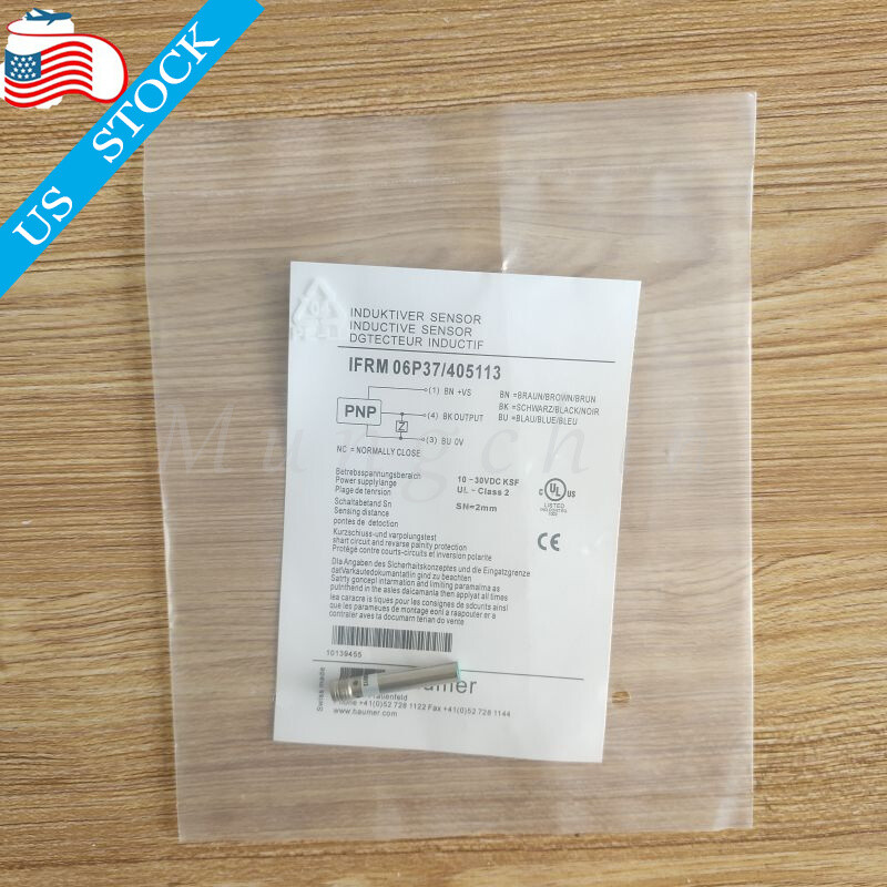 New In Bag For Baumer IFRM 06P37/405113 10-30VDC 2mm Proximity Switch Sensor