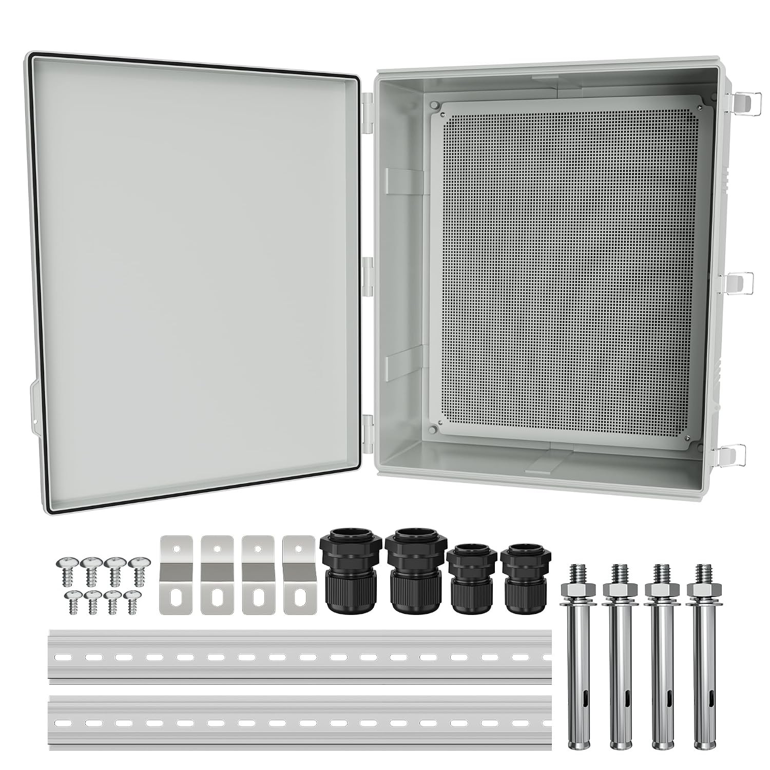 Waterproof Junction Box NEMA 4 Heavy Duty Outdoor Electrical Enclosure Many Size