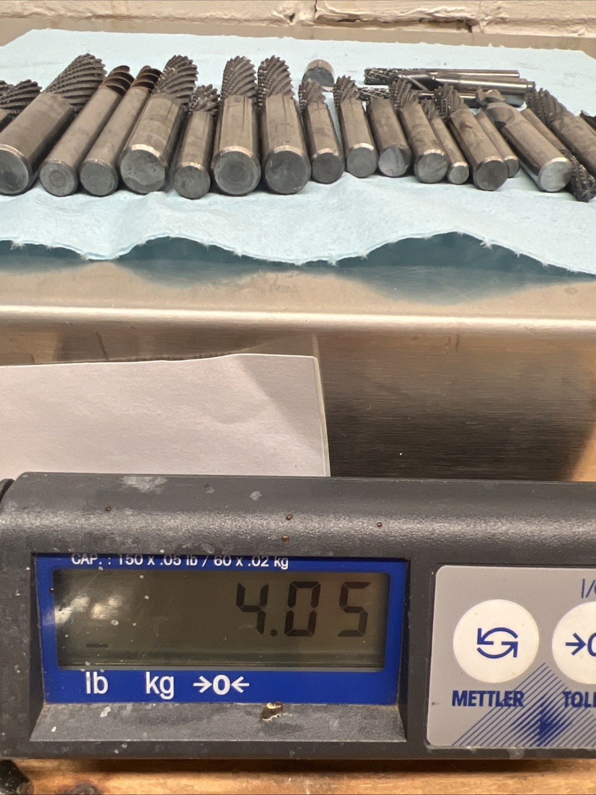 Scrap Carbide Endmills 4.0 Pounds 1840 Grams / 1.84kg