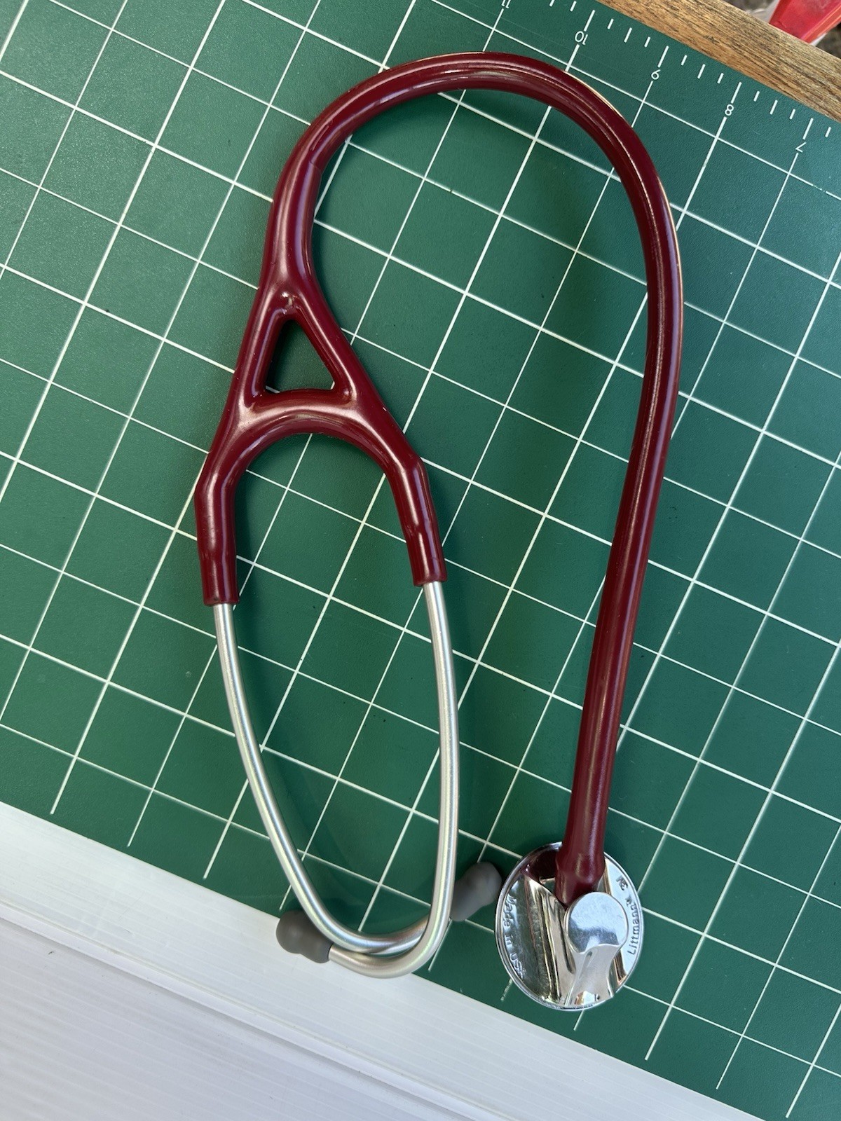 3M Littmann Master Cardiology Stethoscope Stainless -Need Diaphragm Lid Replc