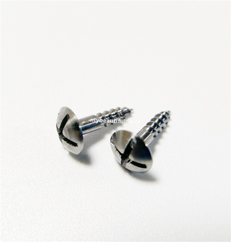 10Pcs Dental GBR Thread Tent Screw Guide Bone Regeneration Membrane Half Screws