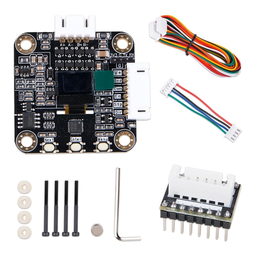 Stepper Motor Driver NEMA17 Closed-Loop 32-bit ARM OLED Display High-Performance