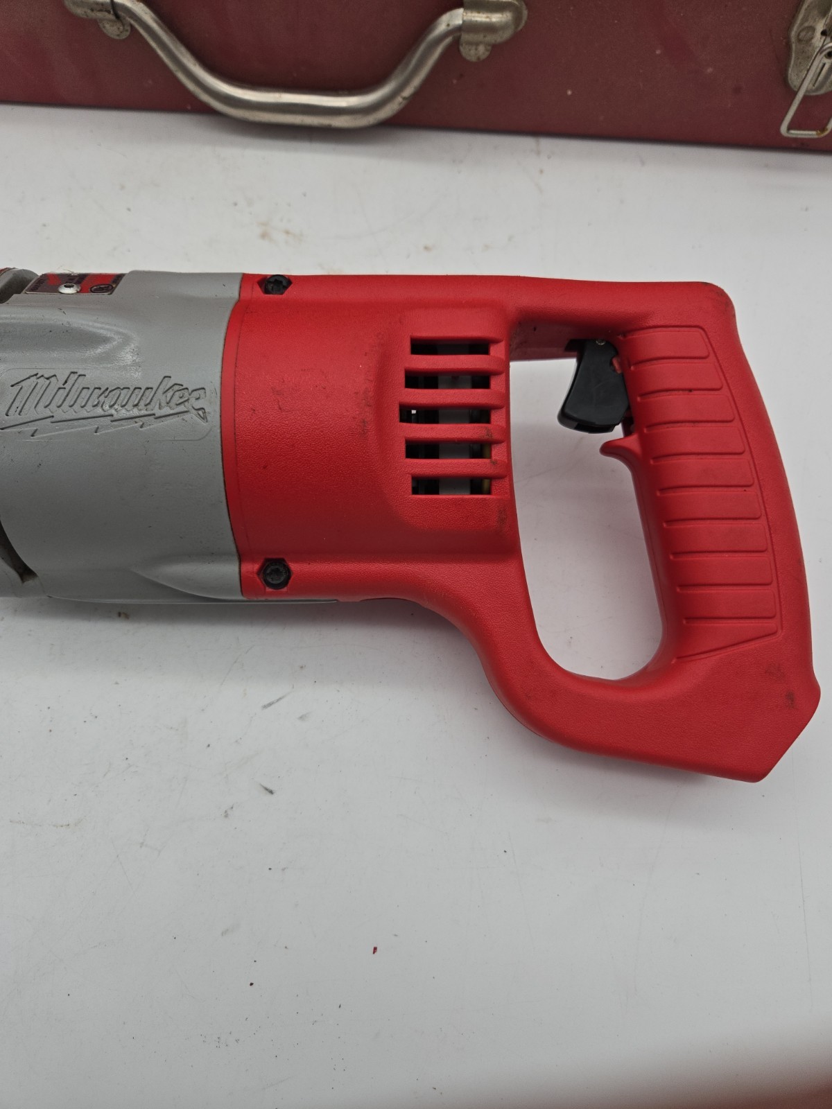 Milwaukee 1/2″ Two Speed Drill 48-06-2871 With Right Angle Drive 1107-1 (1CN)