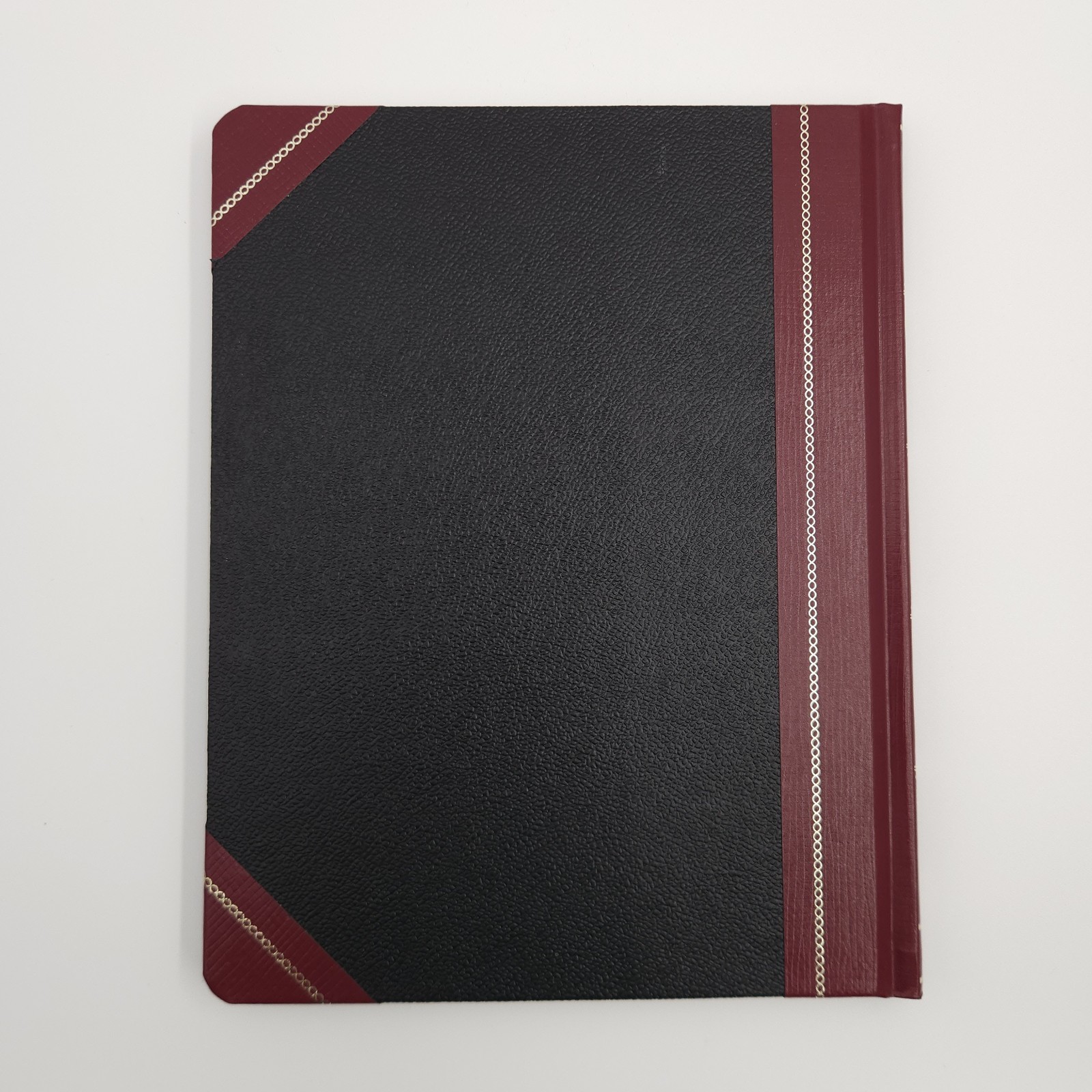 Boorum Pease Log Book G21 150-R Black Red Hardcover Ruled Journal Record Canada