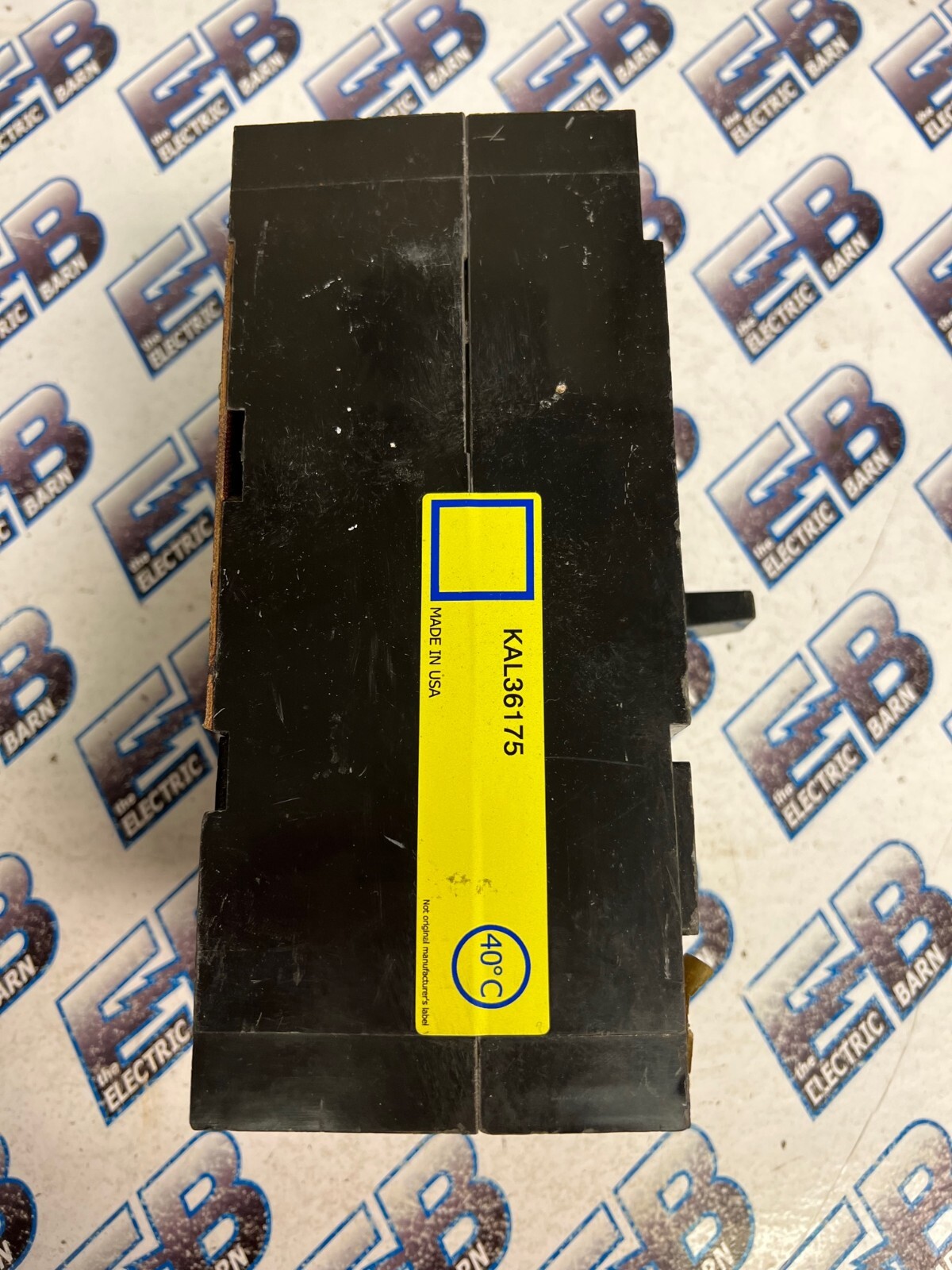 Square D KAL36175, 175 Amp, 600 Volt, 3 Pole, Black, Circuit Breaker -WARRANTY