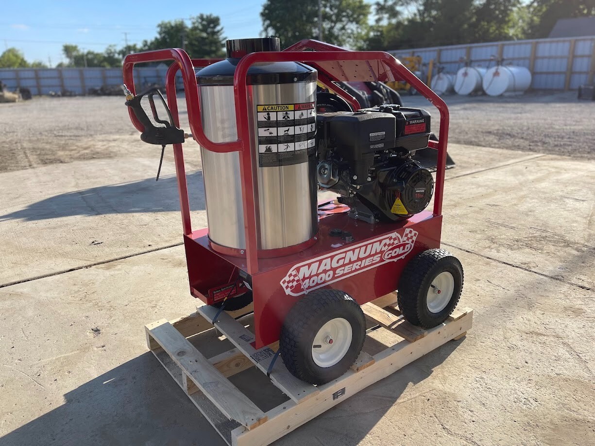 NEW- 2022 Easy-Kleen Magnum 4000 Series Hot Water Pressure Washer Burner Diesel