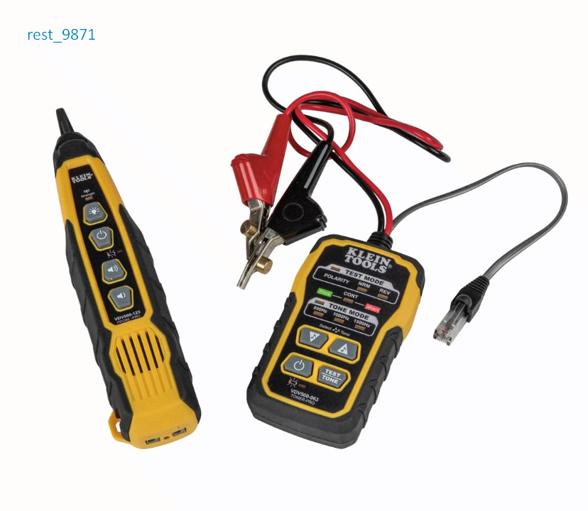 VDV500-820 Wire Tracer Kit, Tone Generator & Probe, Tester for RJ45 RJ11 RJ12 Ca