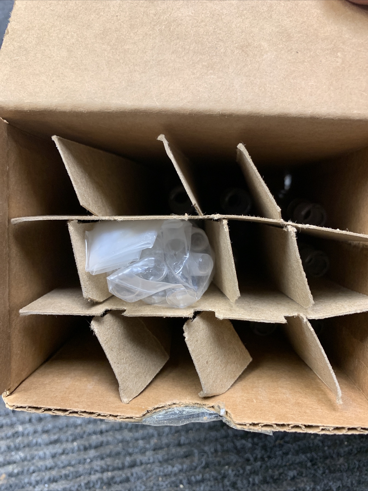 New Box of 12 Corning PYREX #5640-2, 2mL Class A Volumetric Flasks